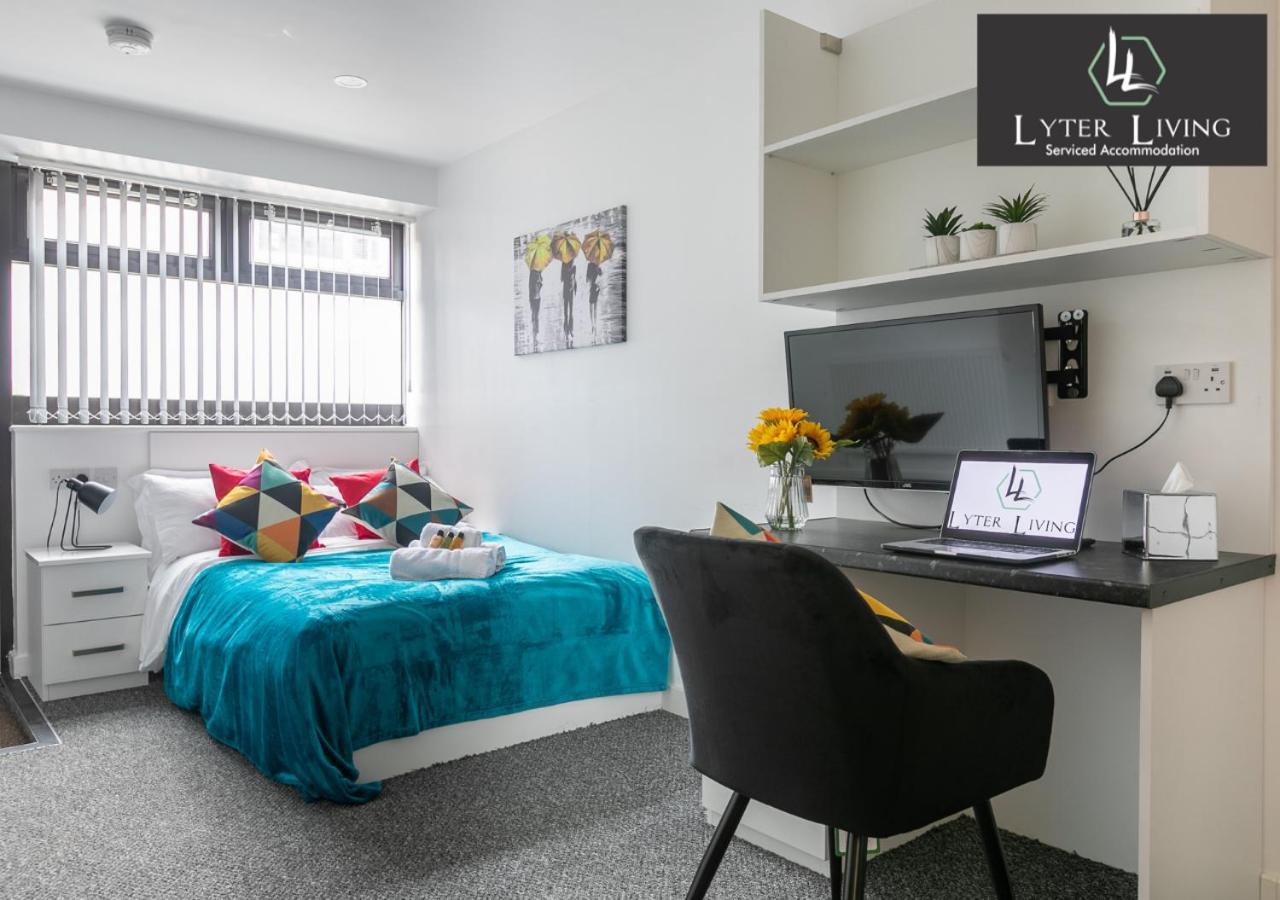 Studio Apartments By Lyter Living Desks & Wifi - Monthly Stays Available Leicester Buitenkant foto