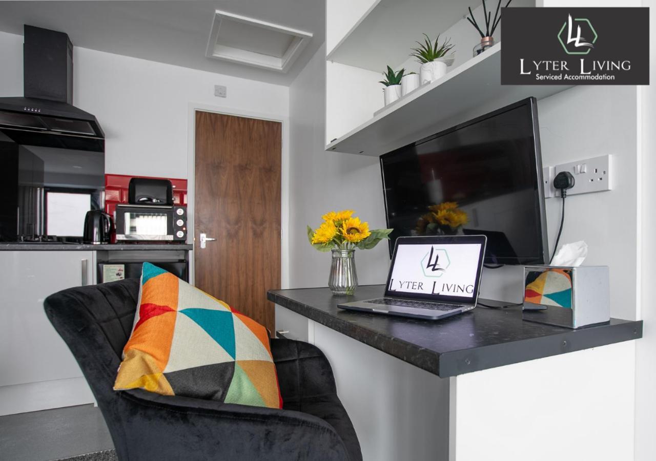 Studio Apartments By Lyter Living Desks & Wifi - Monthly Stays Available Leicester Buitenkant foto